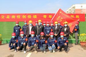 “青年突擊隊(duì)”的旗幟在河南三建項(xiàng)目一線高高飄揚(yáng)！
